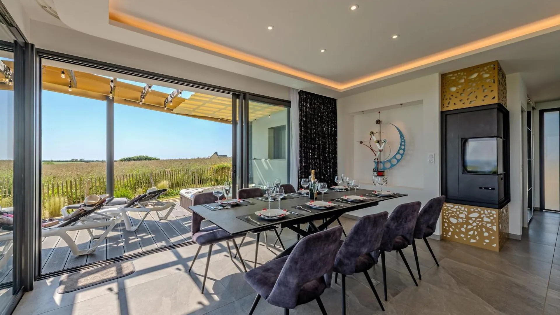 Villa Vue Mer - Les Gites De Fabie Plougonvelin